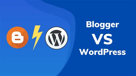 blogspot vs wordpress